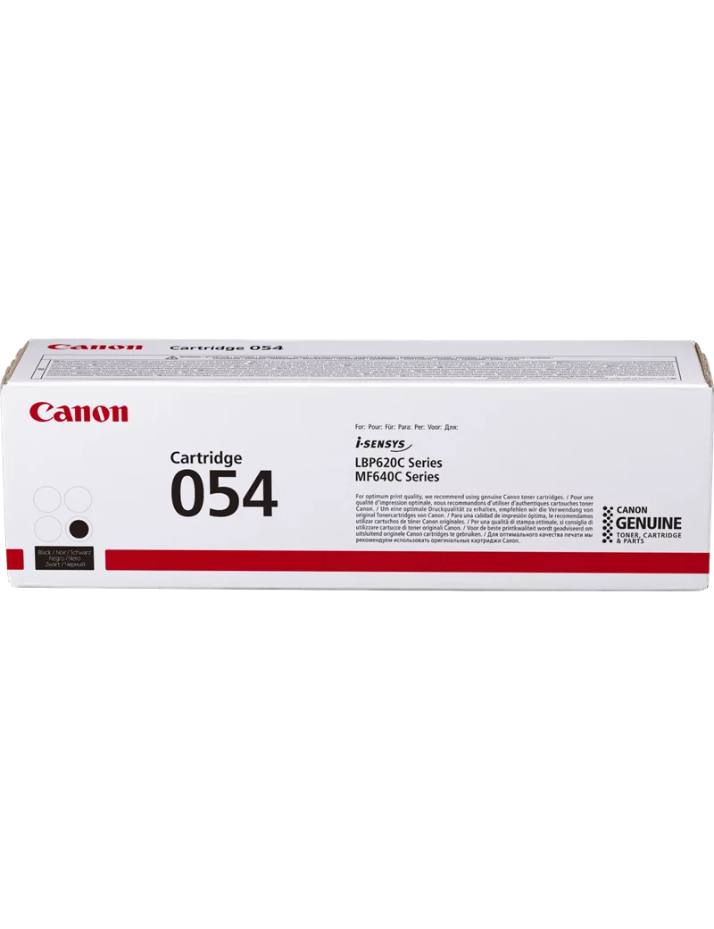 Toner Originale Canon 054bk 3024C002 (Nero 1500 pagine) Toner Originale Canon 054bk 3024C002 (Nero 1500 pagine)