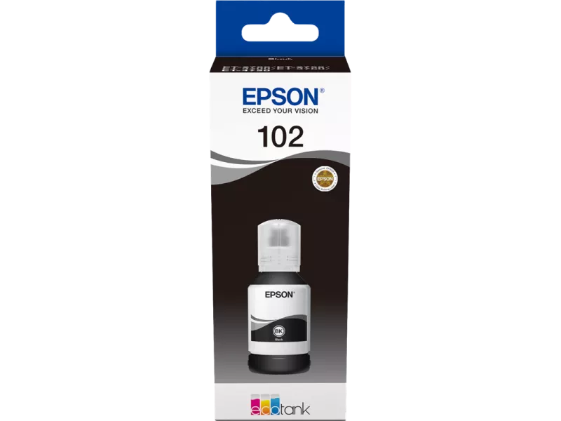 Inchiostro Originale Epson T03R140 102 (Nero Foto 127 ml)