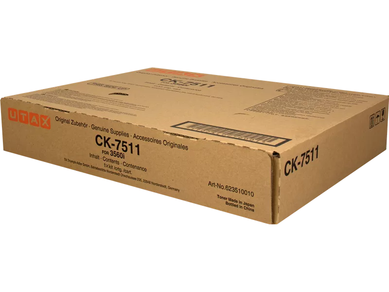 Toner Originale Utax CK-7511 623510010 (Nero 35000 Pagine)