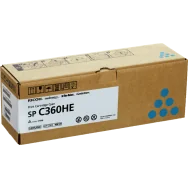 Toner Originale Ricoh 408185 SP C360HE (Ciano 5000 pagine)