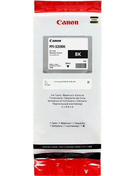 Cartuccia Originale Canon PFI-320bk 2890C001 (Nero 300 ml)