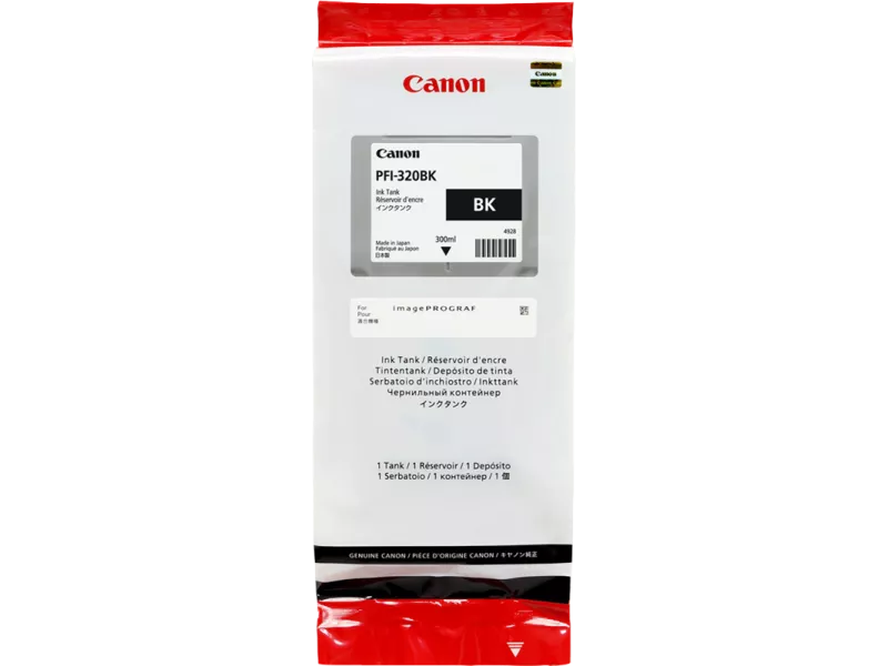 Cartuccia Originale Canon PFI-320bk 2890C001 (Nero 300 ml)