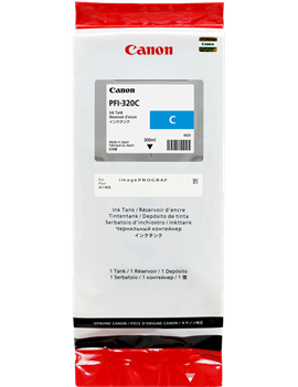 Cartuccia Originale Canon PFI-320c 2891C001 (Ciano 300 ml)