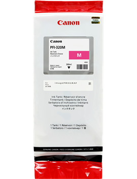 Cartuccia Originale Canon PFI-320m 2892C001 (Magenta 300 ml)