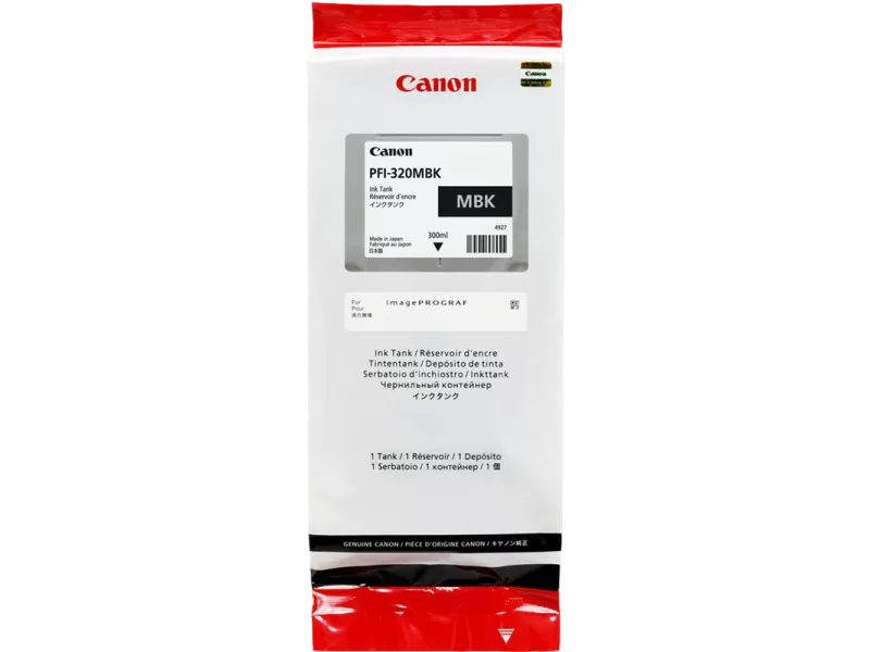 Cartuccia Originale Canon PFI-320mbk 2889C001 (Nero Opaco 300 ml)
