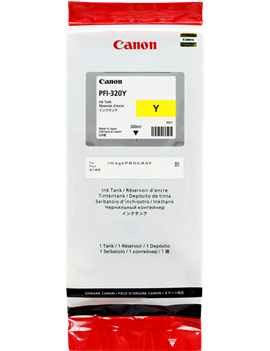 Cartuccia Originale Canon PFI-320y 2893C001 (Giallo 300 ml)