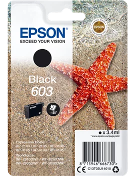 Cartuccia Originale Epson T03U140 603 (Nero 150 pagine)
