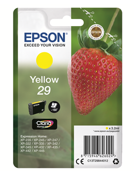 Cartuccia Originale Epson T298440 29 (Giallo 180 pagine)