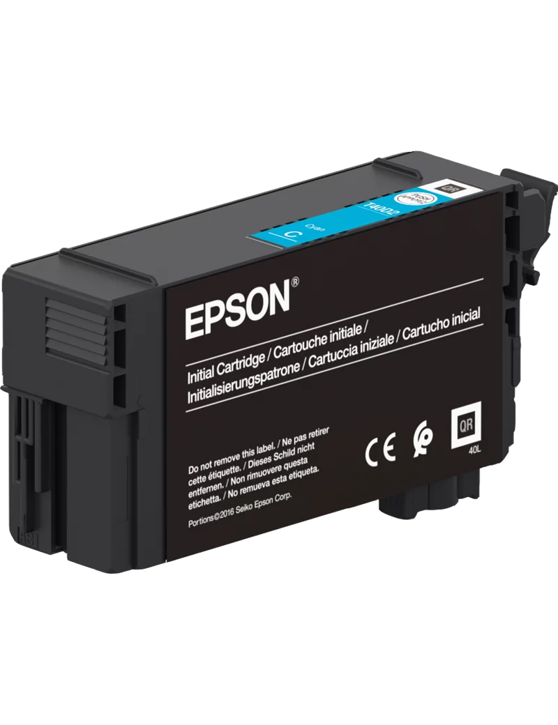 Cartuccia Originale Epson T40D240 (Ciano 50 ml) Cartuccia Originale Epson T40D240 (Ciano 50 ml)