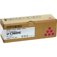 Toner Originale Ricoh 408186 SP C360HE (Magenta 5000 pagine)