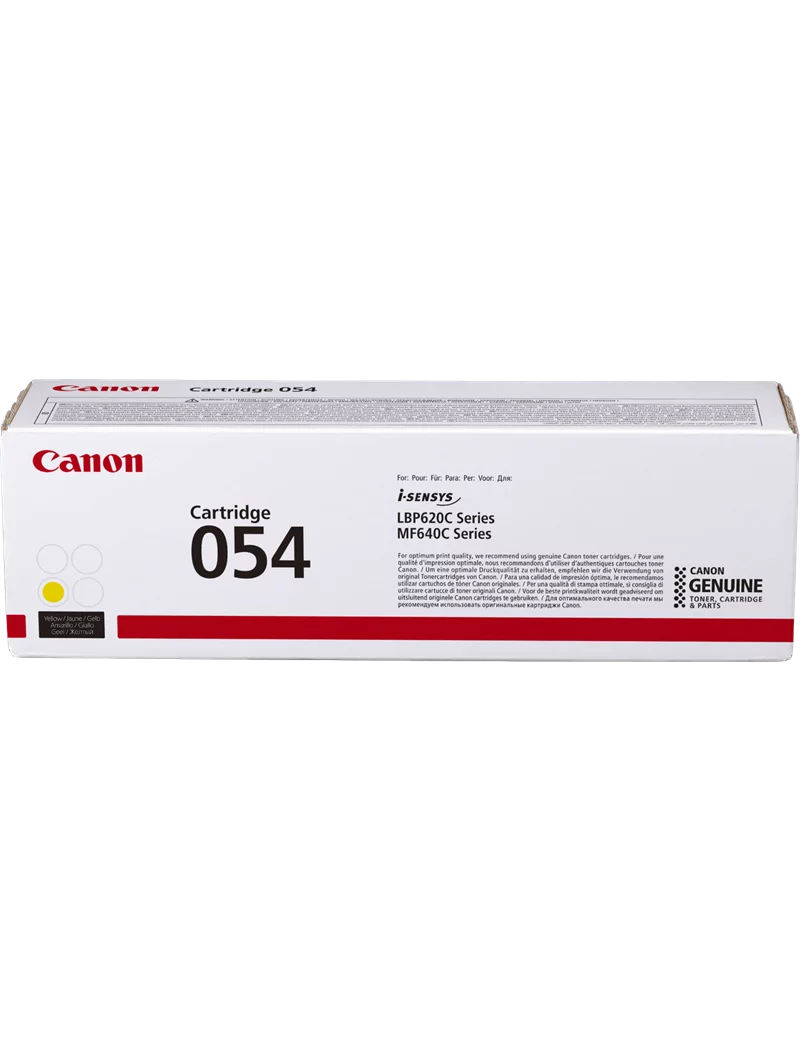 Toner Originale Canon 054y 3021C002 (Giallo 1200 pagine) Toner Originale Canon 054y 3021C002 (Giallo 1200 pagine)