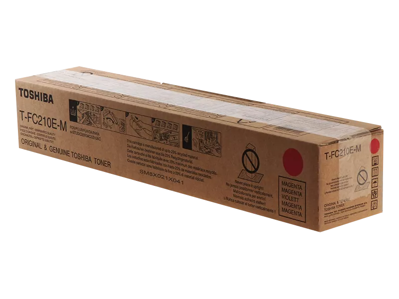Toner Originale Toshiba T-FC210EM 6AJ00000165 (Magenta 33600 pagine)