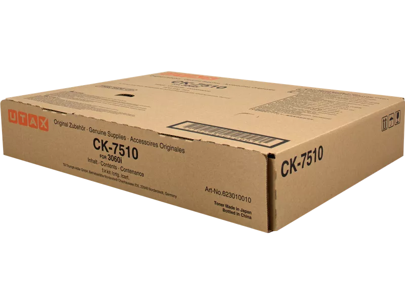 Toner Originale Utax CK-7510 623010010 (Nero 20000 pagine) Toner Originale Utax CK-7510 623010010 (Nero 20000 pagine)