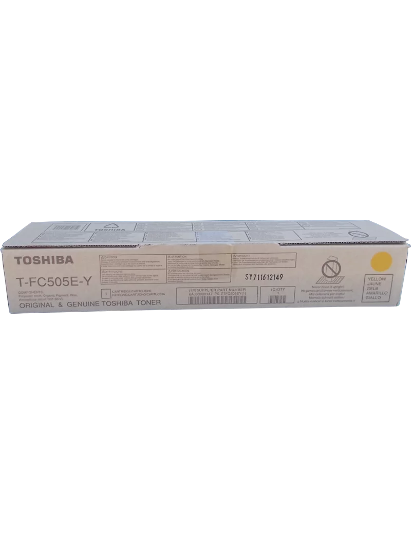 Toner Originale Toshiba T-FC505EY 6AJ00000147 (Giallo 33600 pagine)