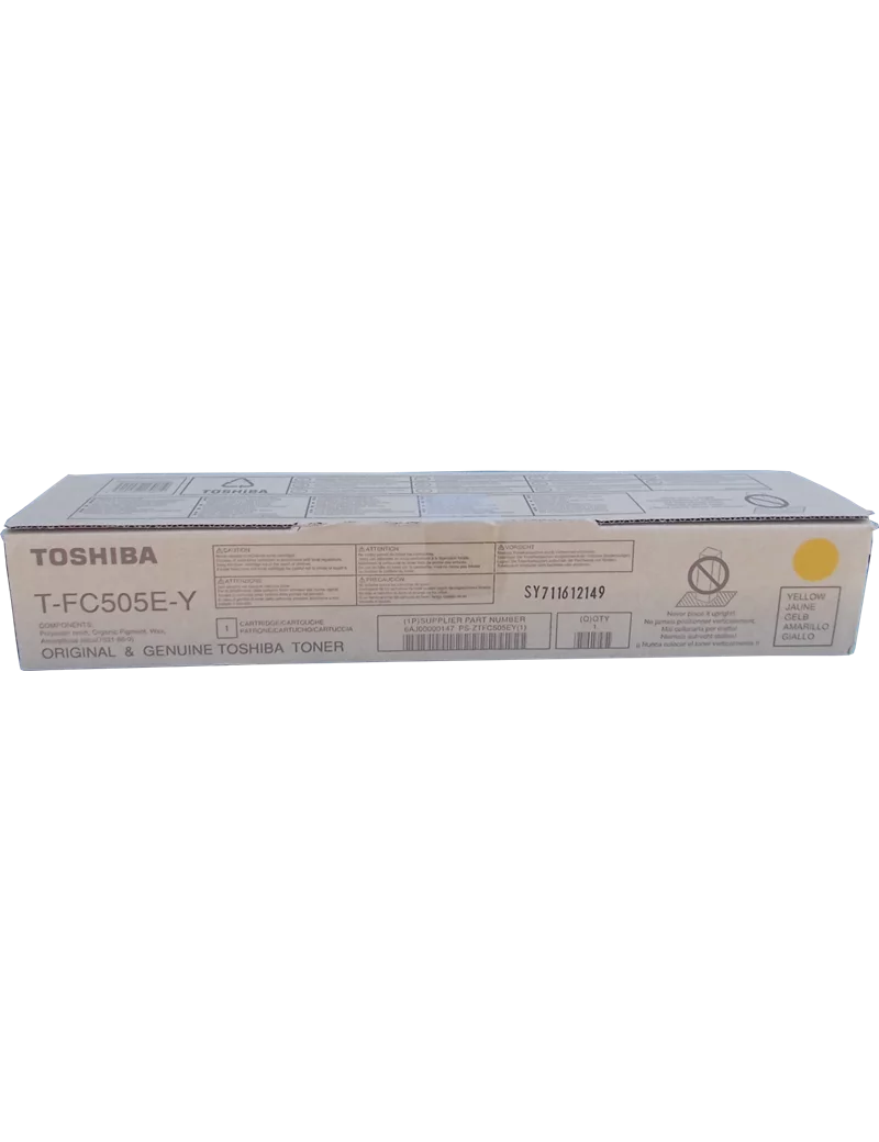Toner Originale Toshiba T-FC505EY 6AJ00000147 (Giallo 33600 pagine) Toner Originale Toshiba T-FC505EY 6AJ00000147 (Giallo 33600 pagine)