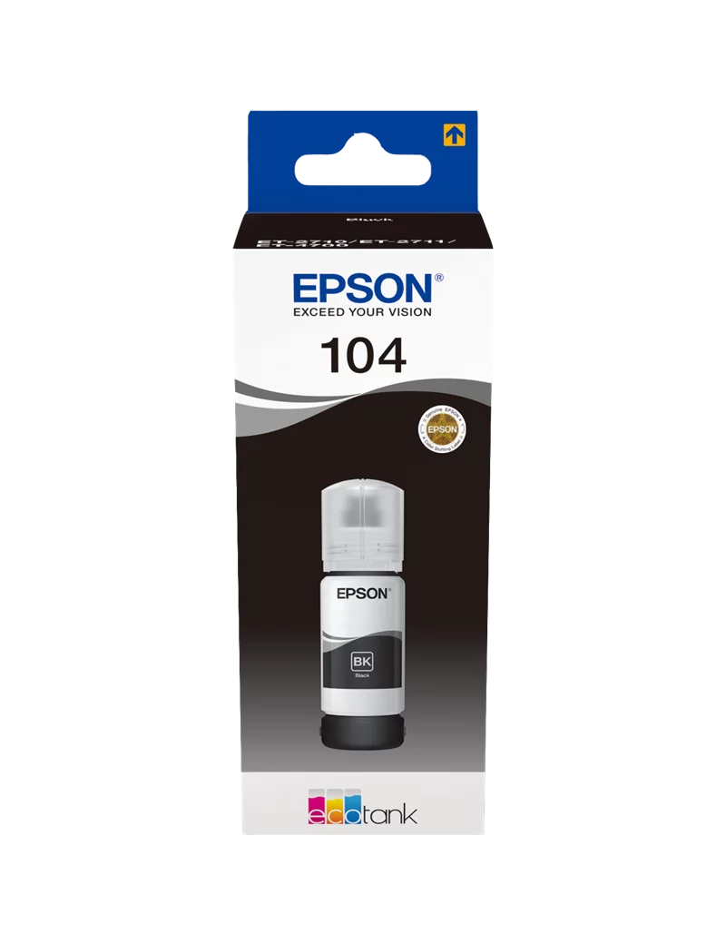 Inchiostro Originale Epson T00P140 104 (Nero 65 ml) Inchiostro Originale Epson T00P140 104 (Nero 65 ml)