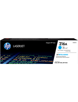 Toner Originale HP W2411A 216A (Ciano 850 pagine)