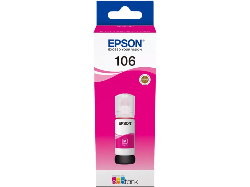 Inchiostro Originale Epson T00R340 106 (Magenta 70 ml) Inchiostro Originale Epson T00R340 106 (Magenta 70 ml)