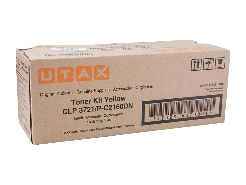 Toner Originale Utax 4472110016 (Giallo 2800 pagine)