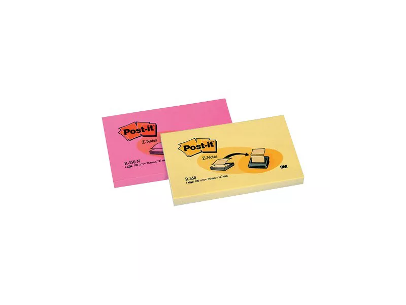 Ricariche Post-it Z-Note R350 3M - 76x127 mm - 33321 (Giallo Canary Conf. 12) Ricariche Post-it Z-Note R350 3M - 76x127 mm - 33321 (Giallo Canary Conf. 12)