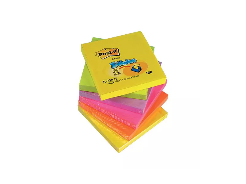 Ricariche Post-it Z-Note R330-NR 3M - 76x76 mm - 8027 (Giallo Verde Lilla Arancio e Rosa Conf. 6) Ricariche Post-it Z-Note R330-NR 3M - 76x76 mm - 8027 (Giallo Verde Lilla Arancio e Rosa Conf. 6)