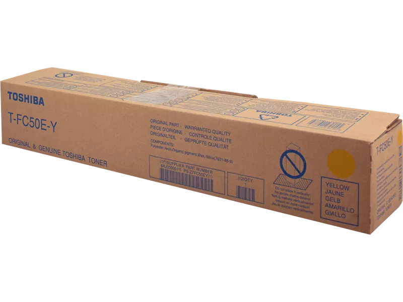 Toner Originale Toshiba T-FC50EY 6AJ00000111 (Giallo 33600 pagine)