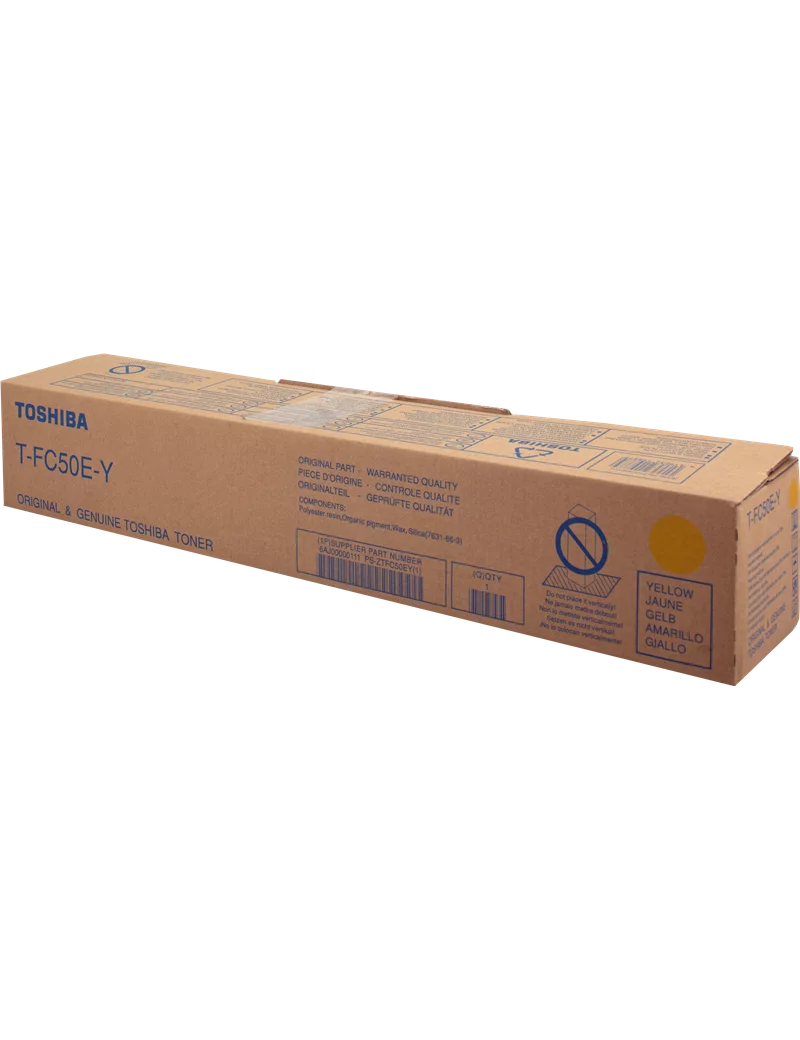 Toner Originale Toshiba T-FC50EY 6AJ00000111 (Giallo 33600 pagine)