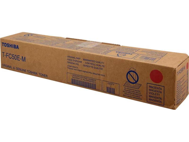 Toner Originale Toshiba T-FC50EM 6AJ00000112 (Magenta 33600 pagine)