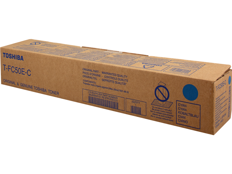 Toner Originale Toshiba T-FC50EC 6AJ00000113 (Ciano 33600 pagine)