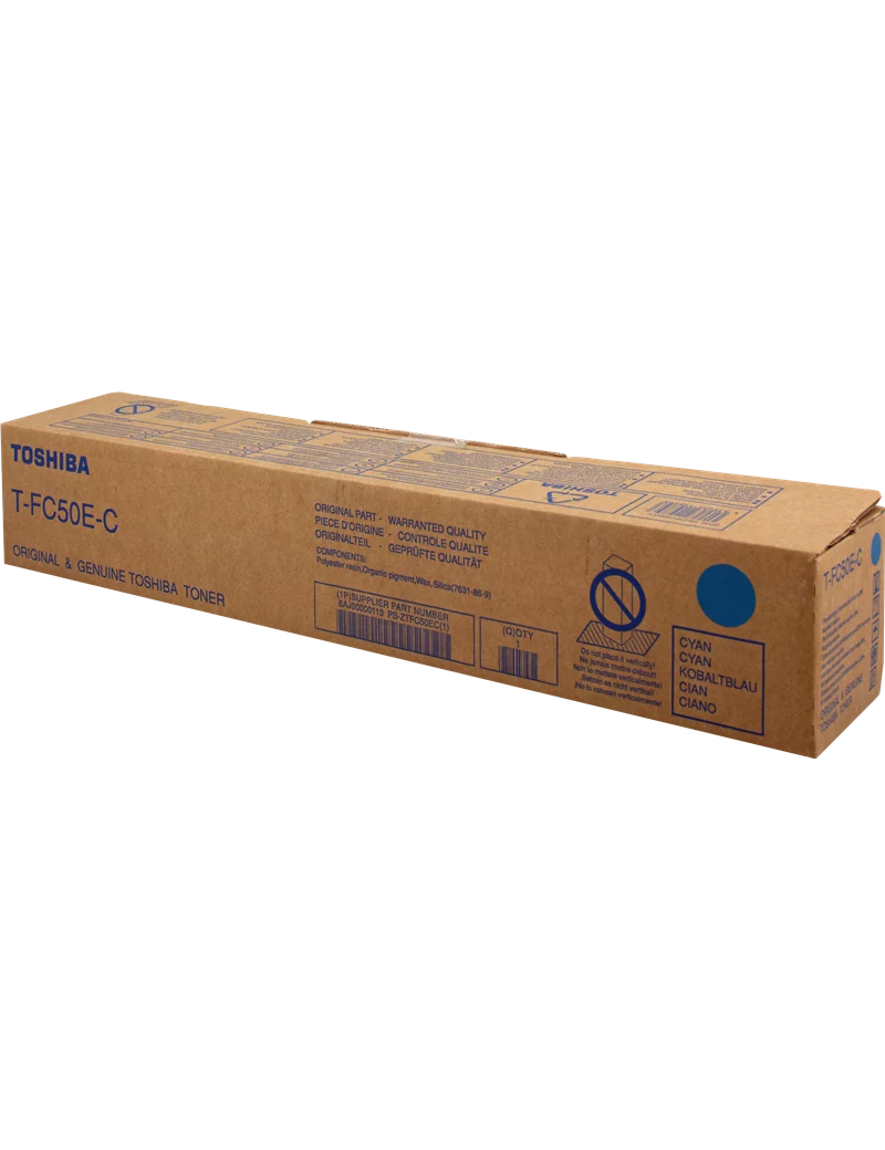 Toner Originale Toshiba T-FC50EC 6AJ00000113 (Ciano 33600 pagine)