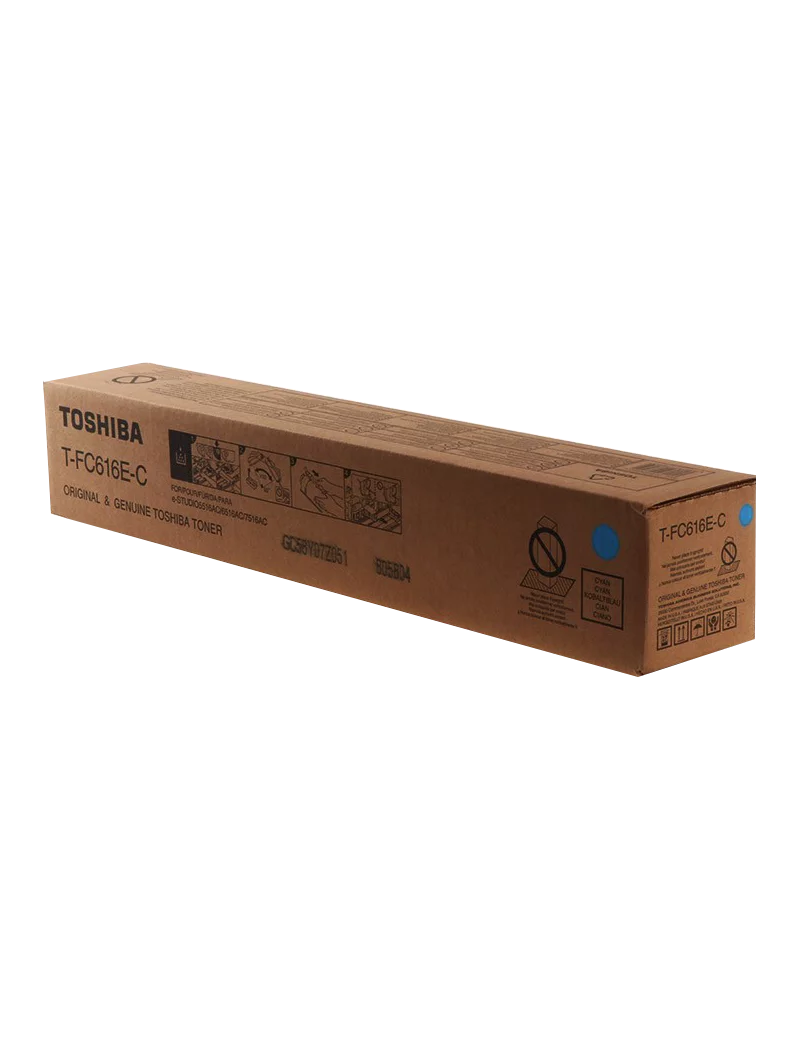 Toner Originale Toshiba T-FC616EC 6AK00000369 (Ciano 39000 pagine)