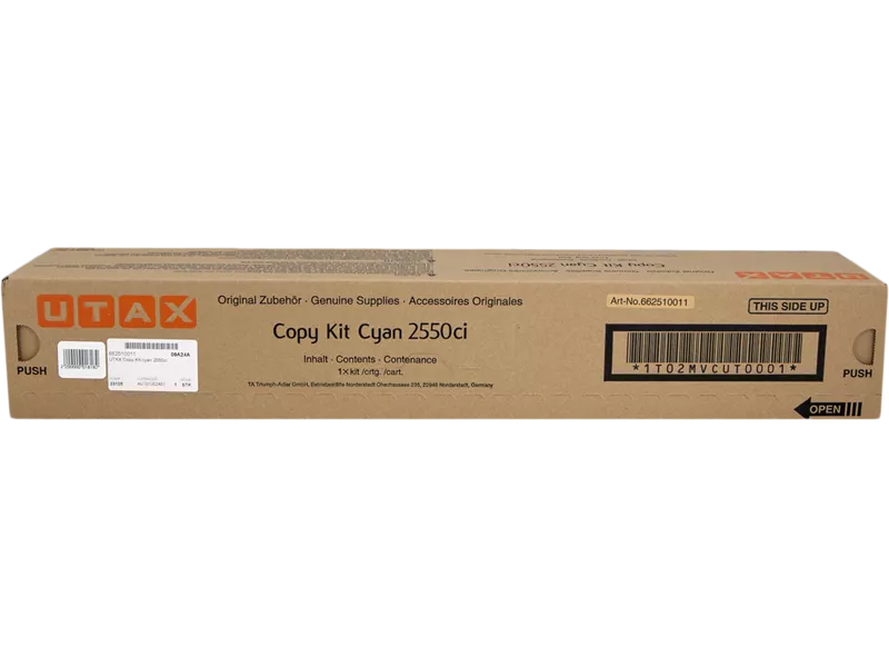 Toner Originale Utax 662510011 (Ciano 6000 pagine)
