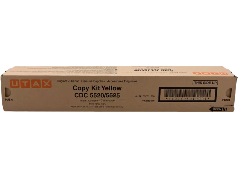 Toner Originale Utax 652511016 (Giallo 6000 pagine)