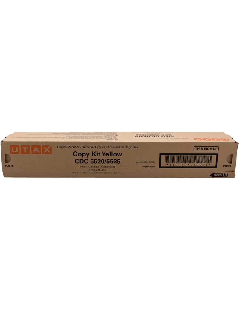 Toner Originale Utax 652511016 (Giallo 6000 pagine) Toner Originale Utax 652511016 (Giallo 6000 pagine)