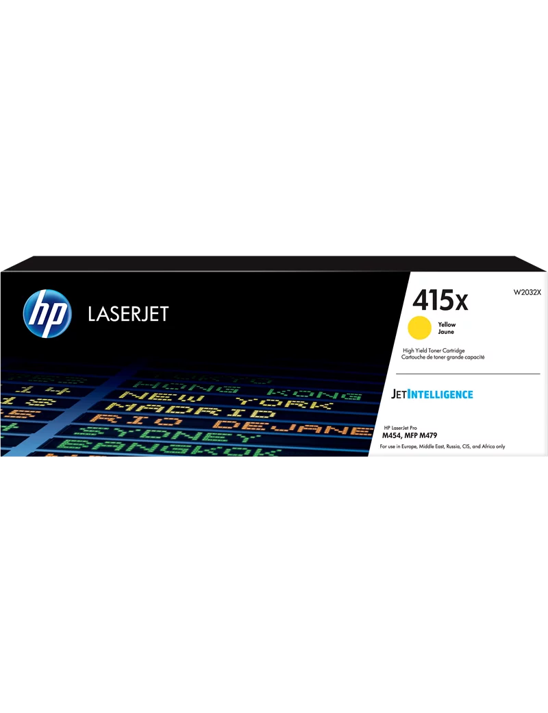 Toner Originale HP W2032X 415X (Giallo 6000 pagine)