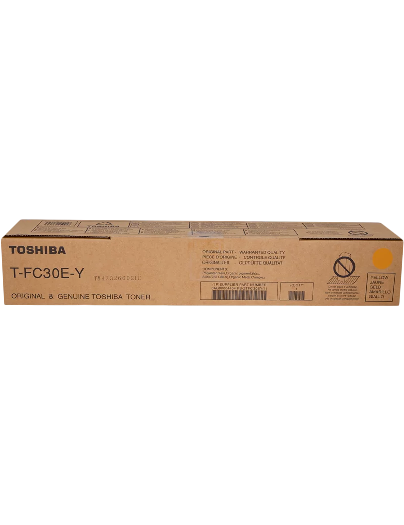 Toner Originale Toshiba T-FC30EY 6AG00004454 (Giallo 33600 pagine)