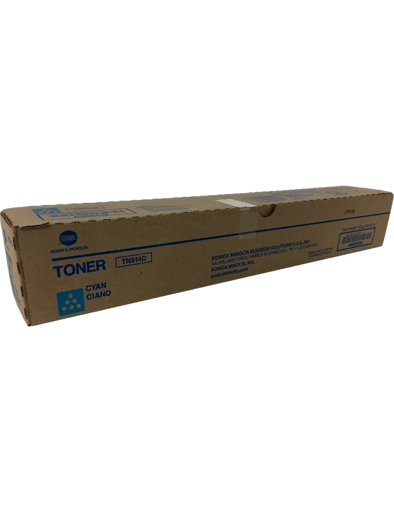 Toner Originale Konica Minolta TN514C A9E8450 (Ciano 26000 pagine) Toner Originale Konica Minolta TN514C A9E8450 (Ciano 26000 pagine)