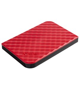 Hard Disk Portatile Esterno Store 'n' Go Verbatim - 2,5 Pollici - USB 3.0 - 1TB - 53203 (Rosso)