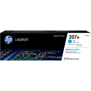Toner Originale HP W2211A 207A (Ciano 1250 pagine)