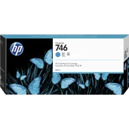 Cartuccia Originale HP P2V80A 746 (Ciano 300 ml)