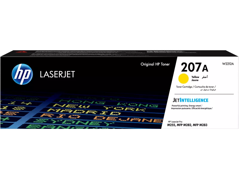 Toner Originale HP W2212A 207A (Giallo 1250 pagine)