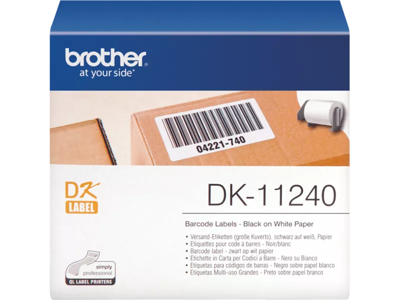Etichette Adesive Originali Brother DK-11240 - 51x102 mm (Conf. 600)