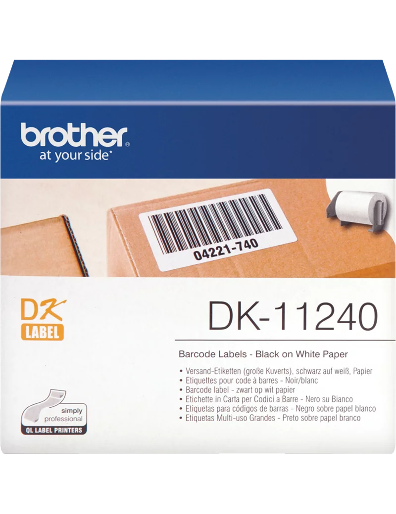 Etichette Adesive Originali Brother DK-11240 - 51x102 mm (Conf. 600)