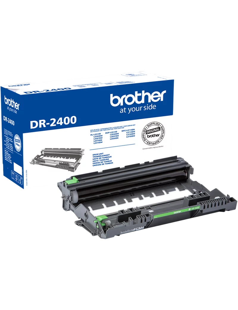 Tamburo Originale Brother DR-2400 (Nero 12000 pagine) Tamburo Originale Brother DR-2400 (Nero 12000 pagine)