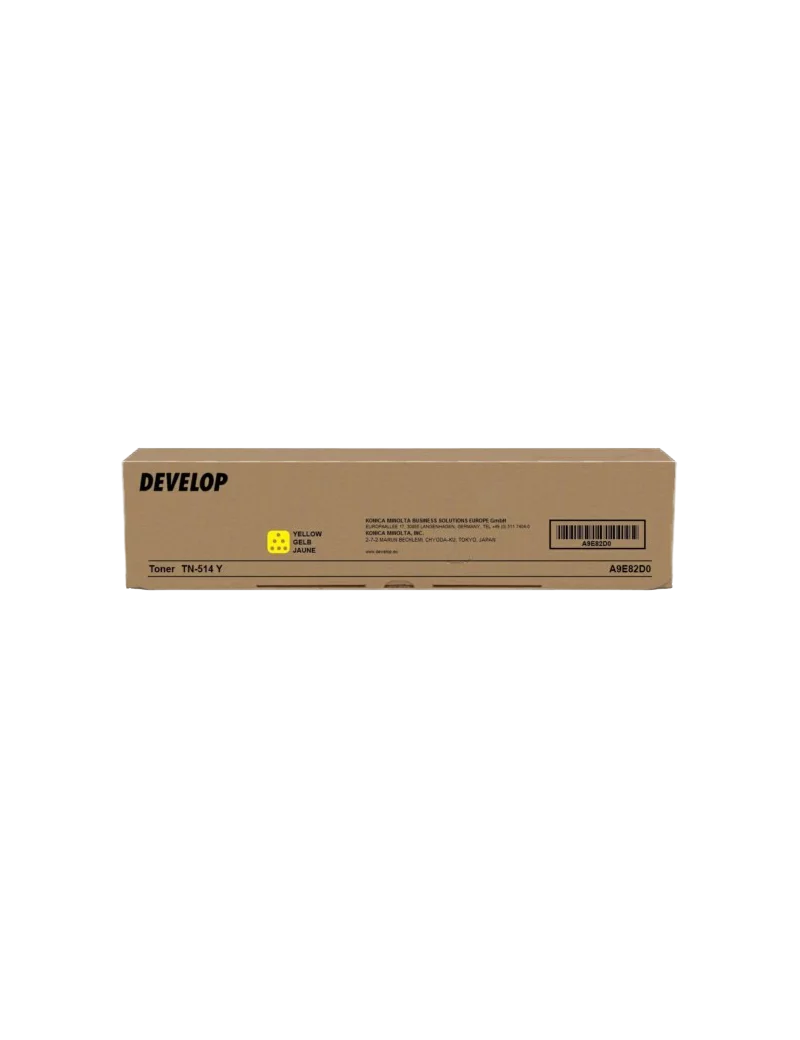 Toner Originale Develop TN-514Y A9E82D0 (Giallo 26000 pagine) Toner Originale Develop TN-514Y A9E82D0 (Giallo 26000 pagine)