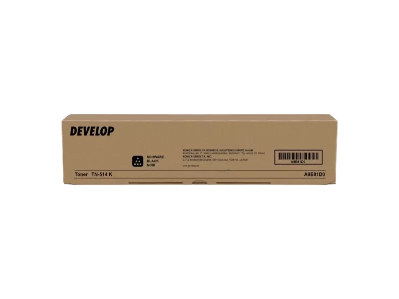 Toner Originale Develop TN-514K A9E81D0 (Nero 26000 pagine)
