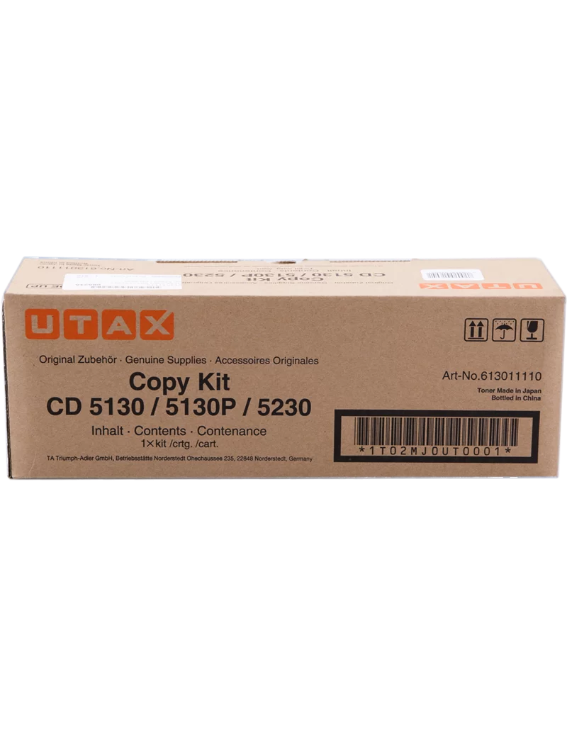 Toner Originale Utax 613011110 (Nero 3000 pagine) Toner Originale Utax 613011110 (Nero 3000 pagine)