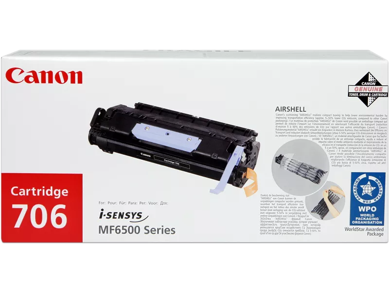 Toner Originale Canon 706 0264B002 (Nero 5000 pagine) Toner Originale Canon 706 0264B002 (Nero 5000 pagine)