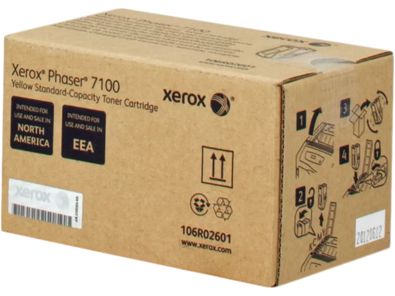 Toner Originale Xerox 106R02601 (Giallo 4500 pagine)