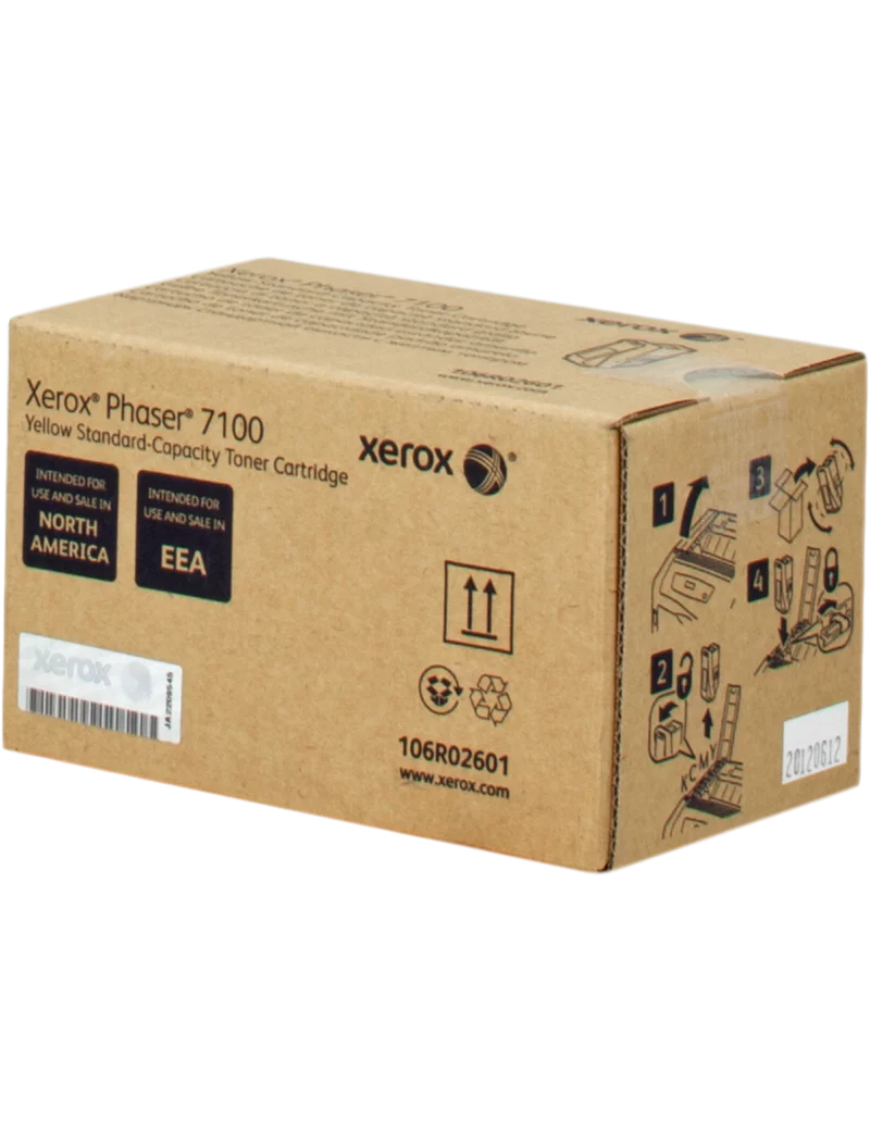 Toner Originale Xerox 106R02601 (Giallo 4500 pagine)